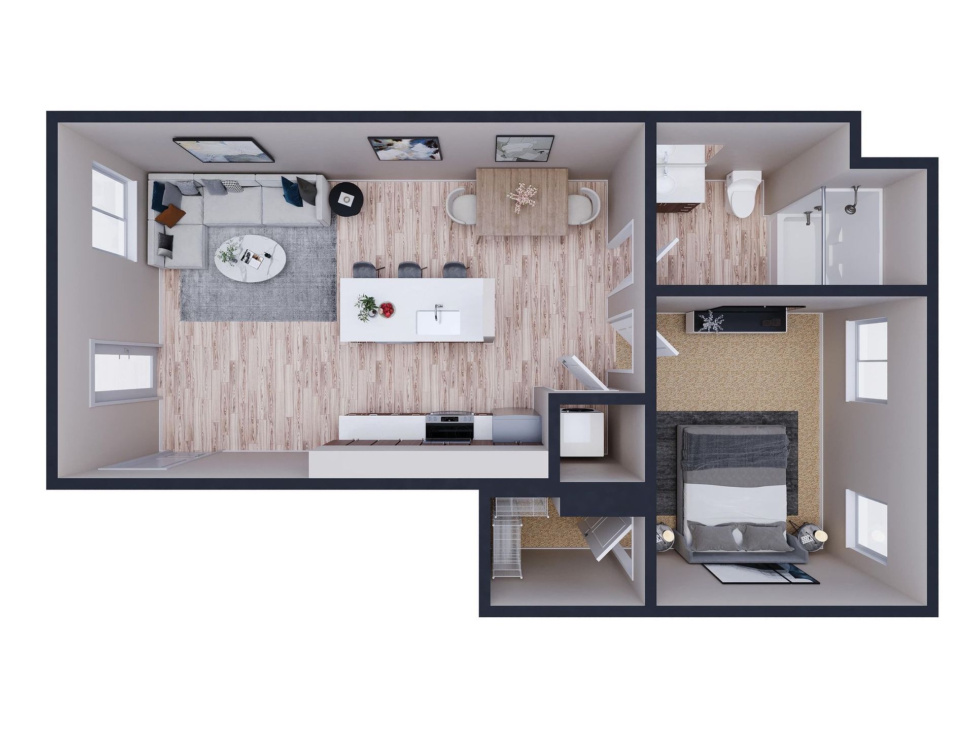 Salem Apartment: 4040 Hayesville Dr NE