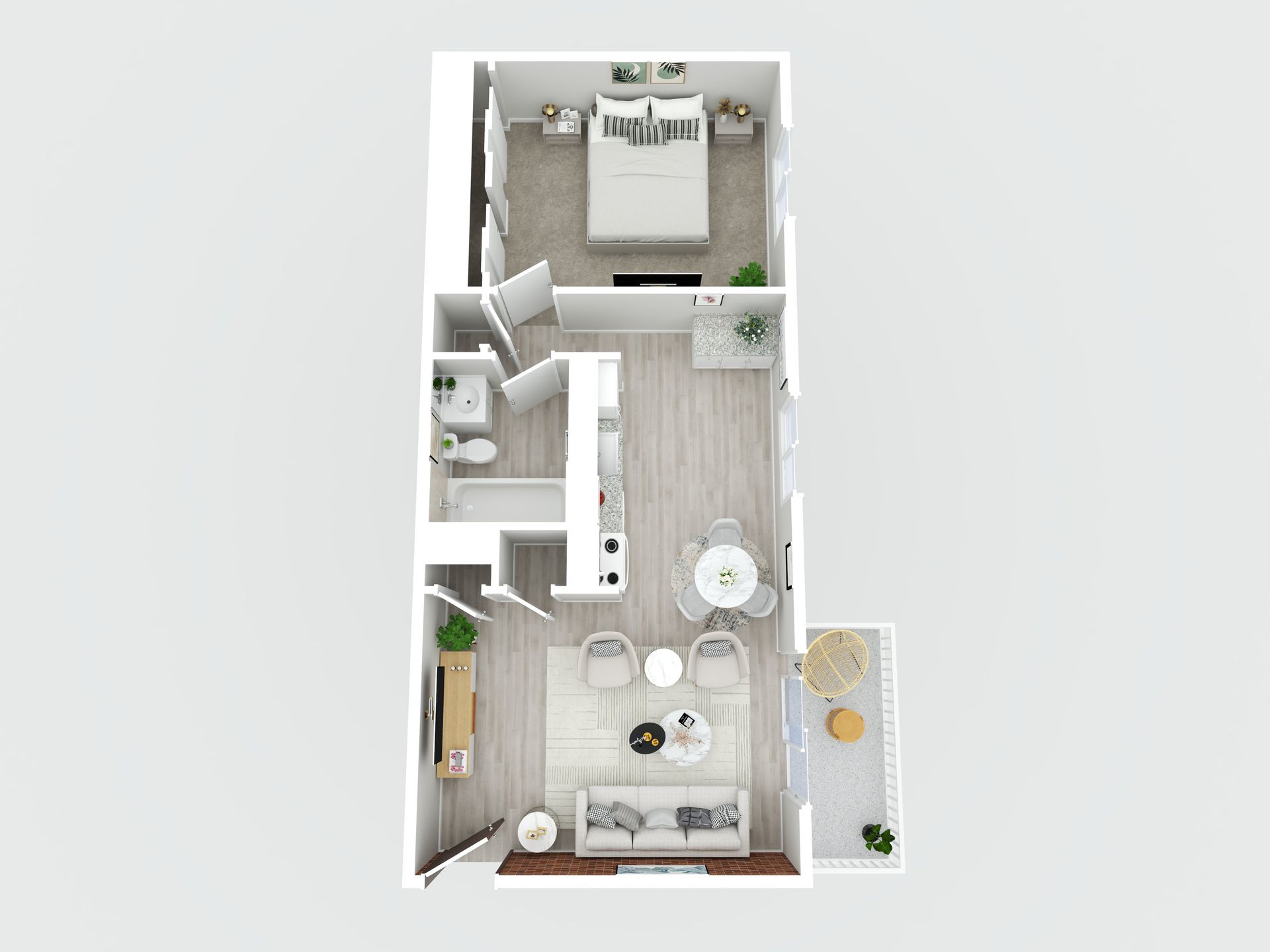 Cincinnati Apartment: 2096 Quail Court