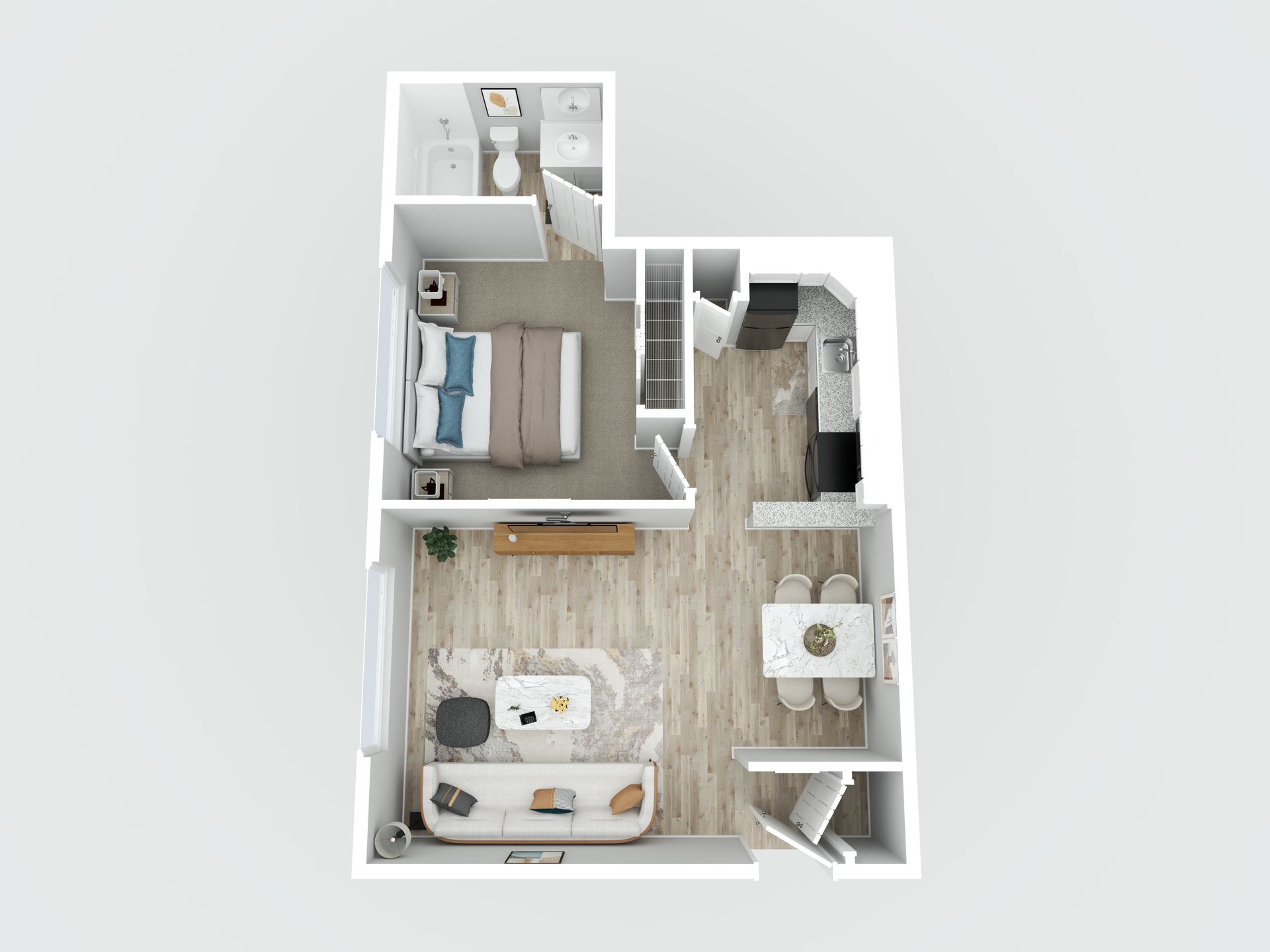 Monroe Apartment: 300 Courtland Dr.