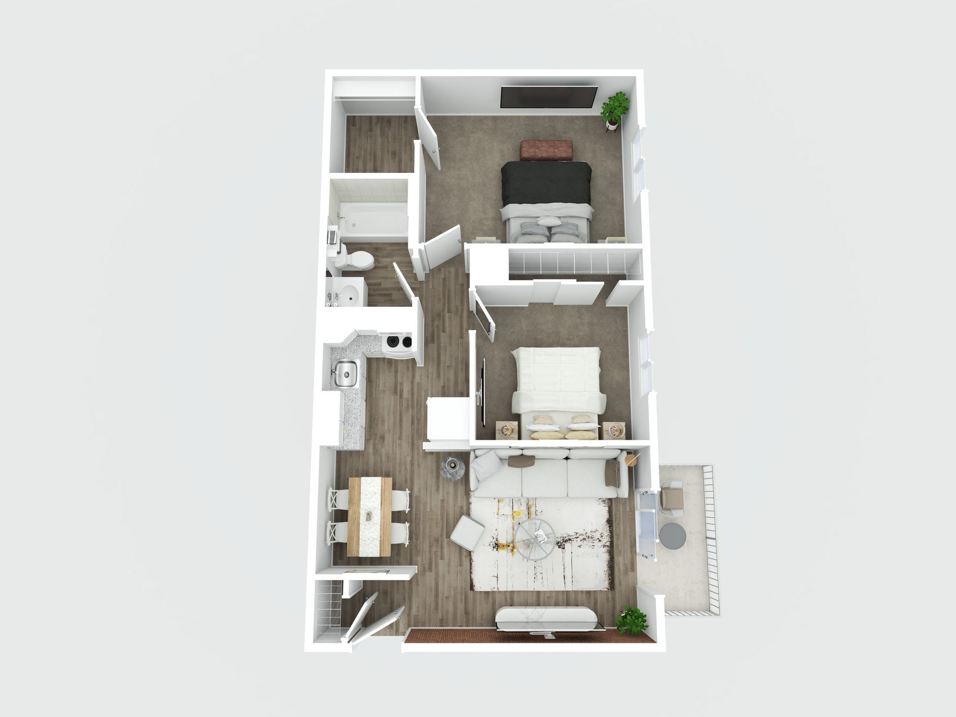 Cincinnati Apartment: 2096 Quail Court