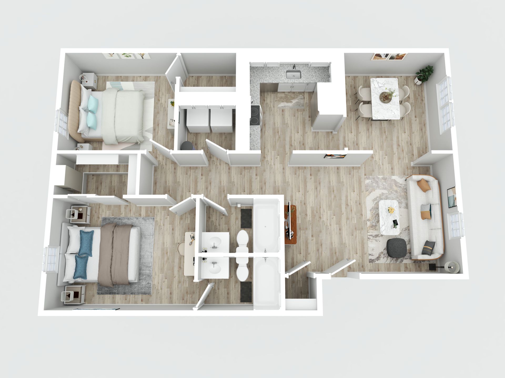 Fairfield Apartment: 200 Knollridge Ct.