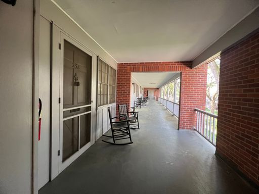 Upstairs Studio/Efficiency Apartment. Senior Independent Living Community for 55 +