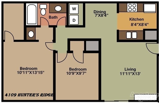 $950 Moves you into your 2 bedroom apartment! – photo 1