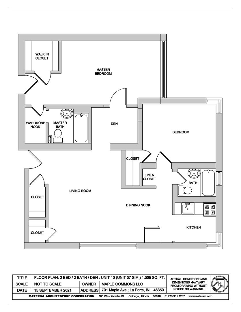 LaPorte Apartment: 701 Maple Ave