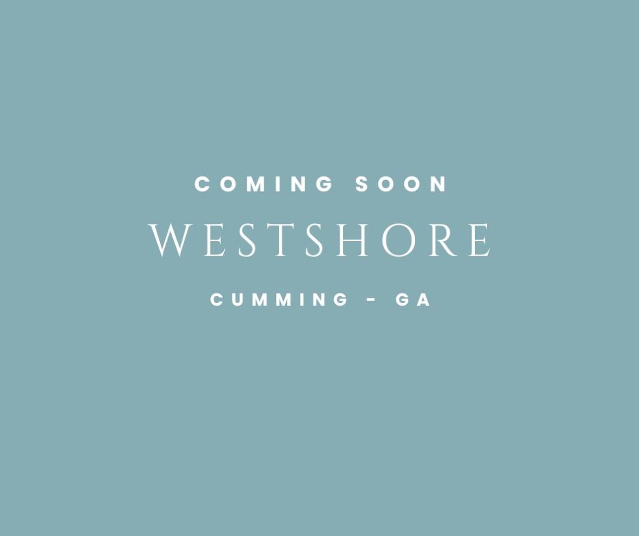 Cumming Townhome: 1222 Westshore Drive