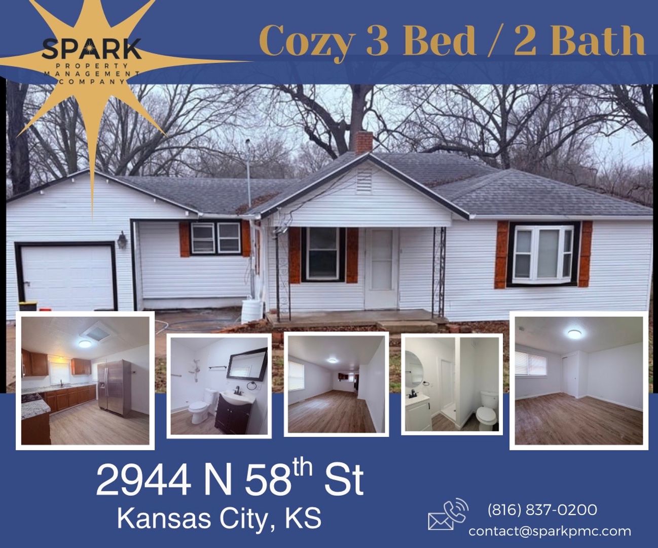 Kansas City House: 2944 N 58th St, Kansas City