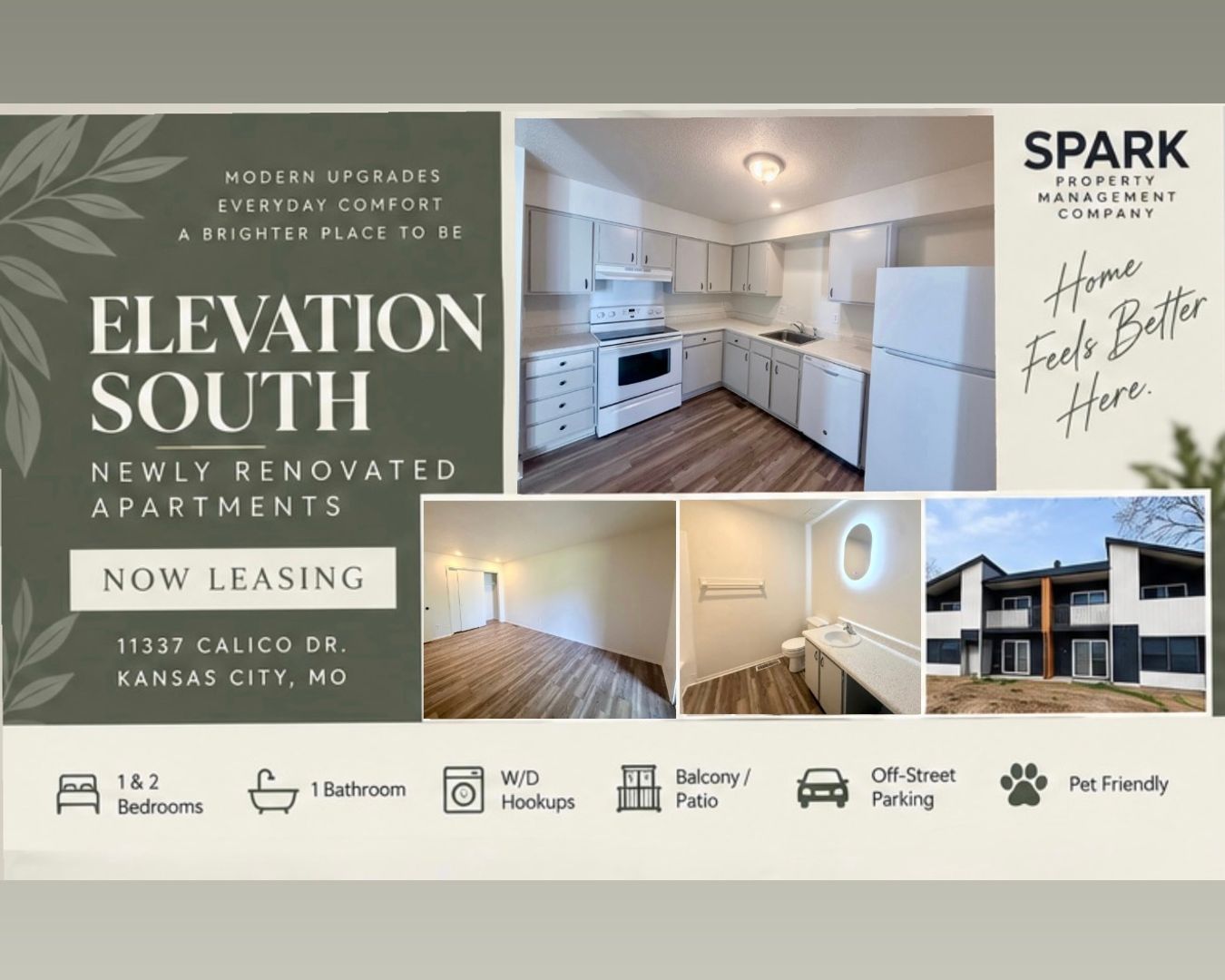 Kansas Apartment: 11337 Calico Drive
