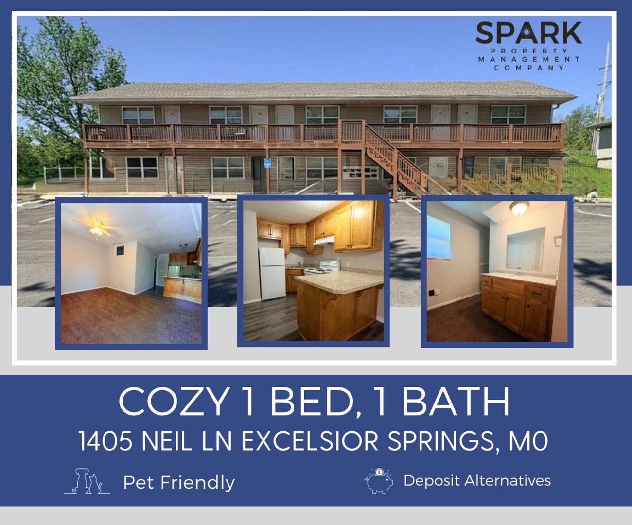 Excelsior Springs Apartment: 1405 Neil Lane