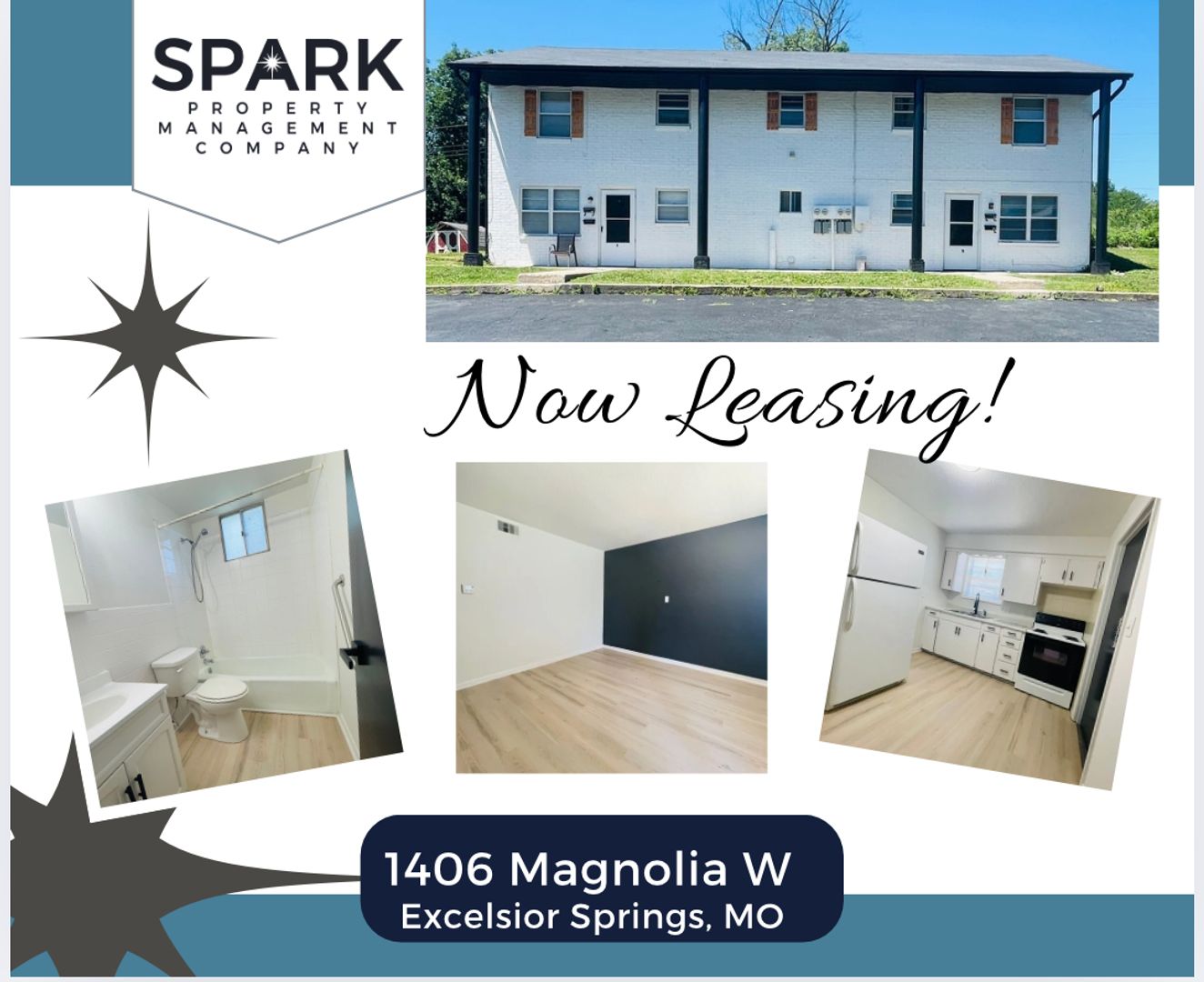 Excelsior Springs Apartment: 1406 Magnolia St. W