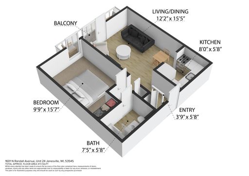1601 N Randall Ave, Apt 25