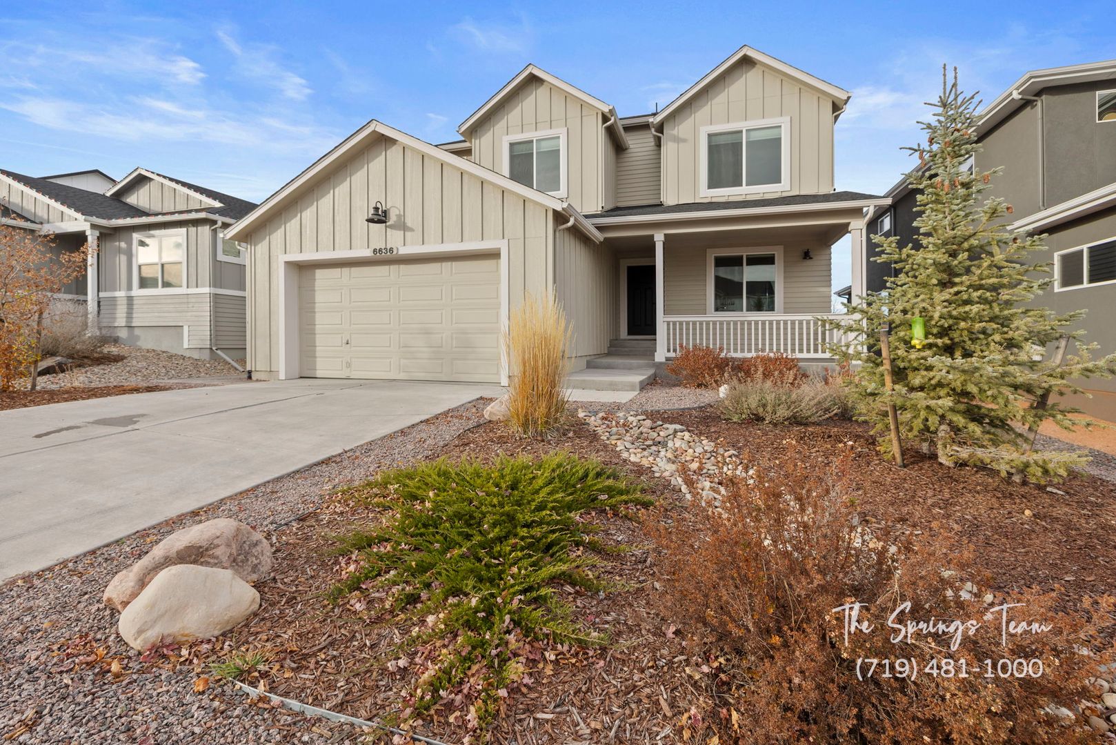 Colorado Springs House: 6636 Wolf Gulch Drive