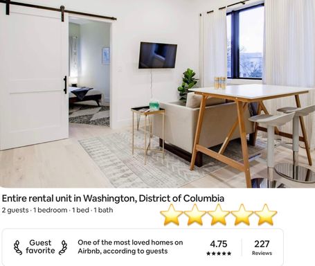 *Furnished* Vibrant 1-BR Eastern Market Oasis – photo 1