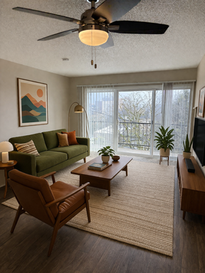 1 Bedroom / 1 Bathroom Apartment – Hilltop House near OHSU with Stunning Mt. Hood Views – photo 1