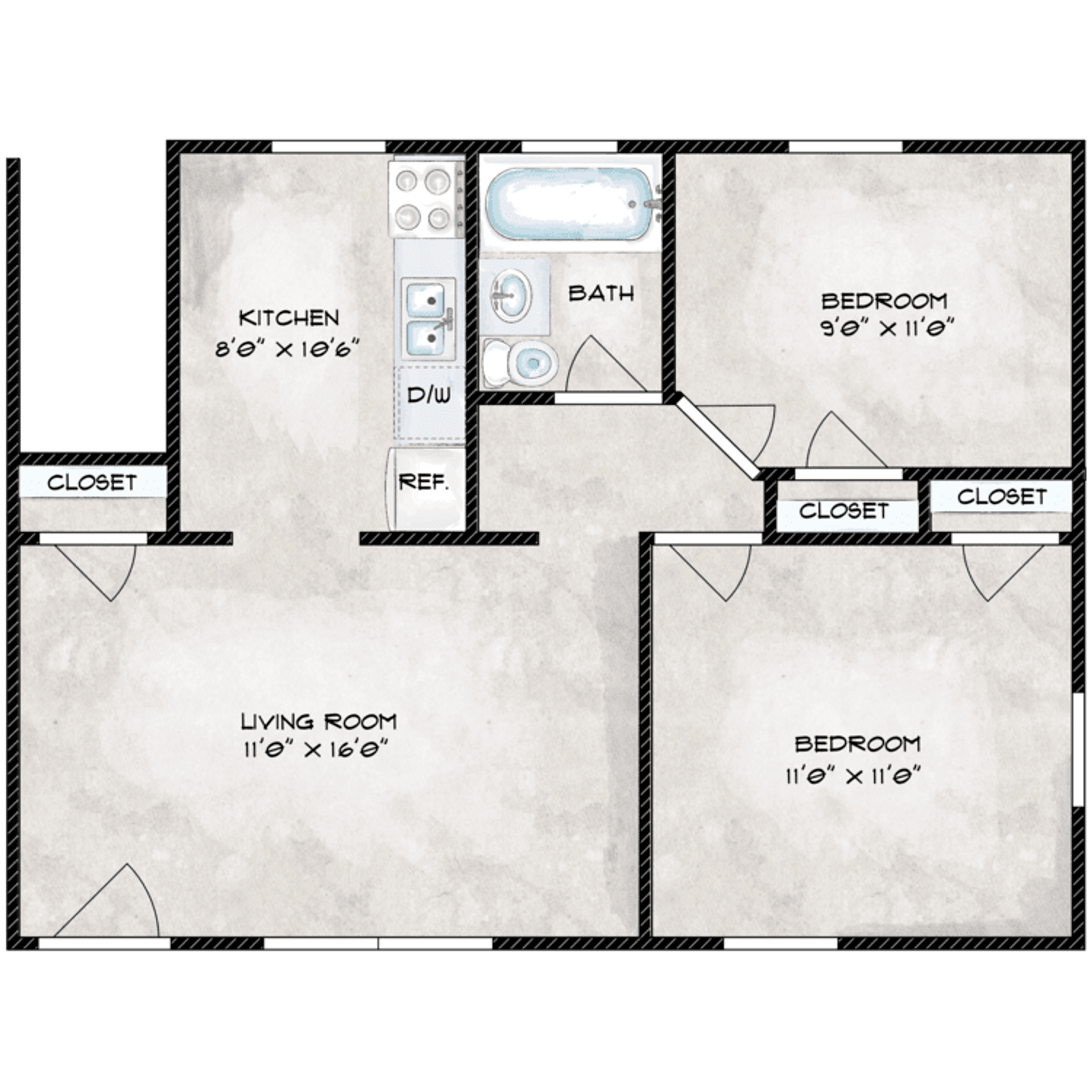 Hamilton Apartment: 2300 S. Broad Street