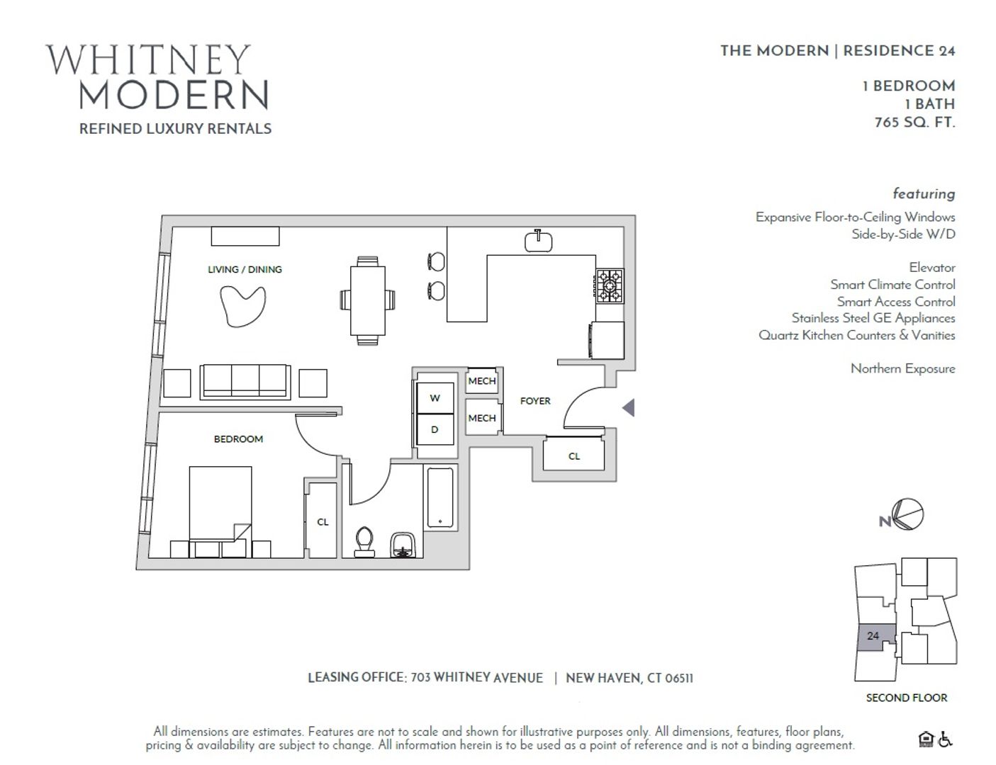 New Haven Apartment: 703 Whitney Avenue