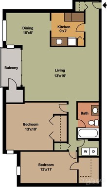 Woodland 2bdrm/1bath – photo 1