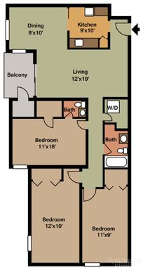 Woodland 3bdrm/1.5bath – photo 1