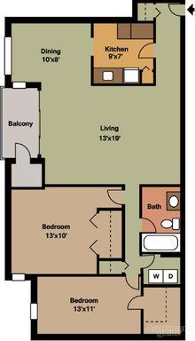 Woodland 2bdrm/1bath with Private Entrance – photo 1