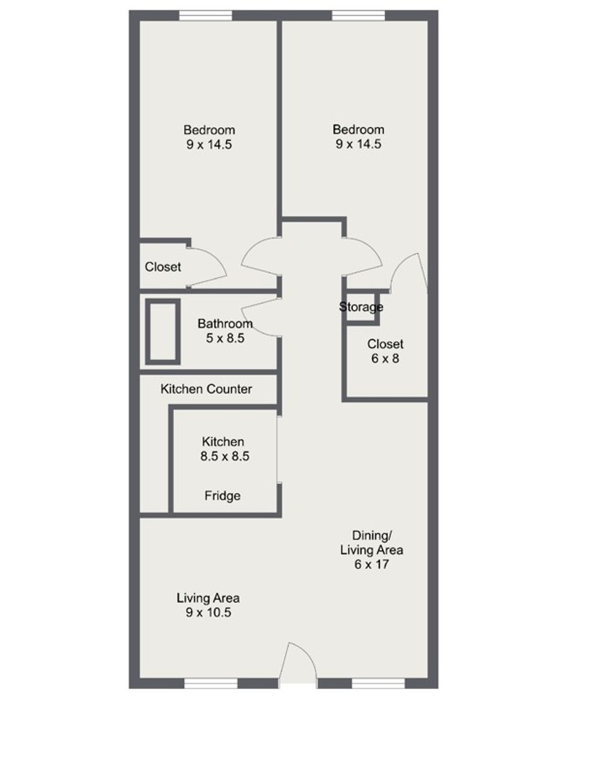 Denton Apartment: 1115 North Austin Street
