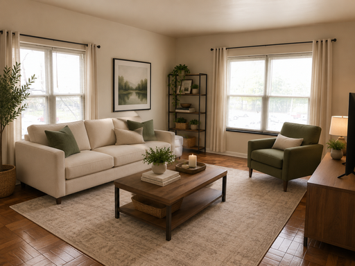 The Bauer - Large 1 Bed Corner Unit with Hardwood Floors! – photo 1