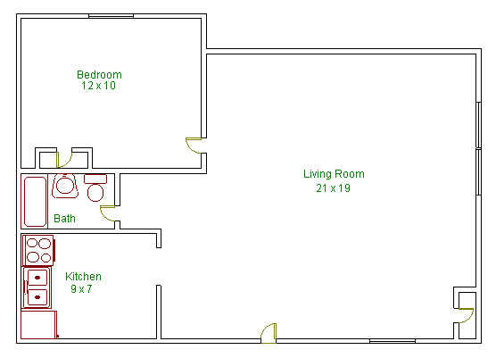 INDIANAPOLIS Apartment: 29 S AUDUBON ROAD