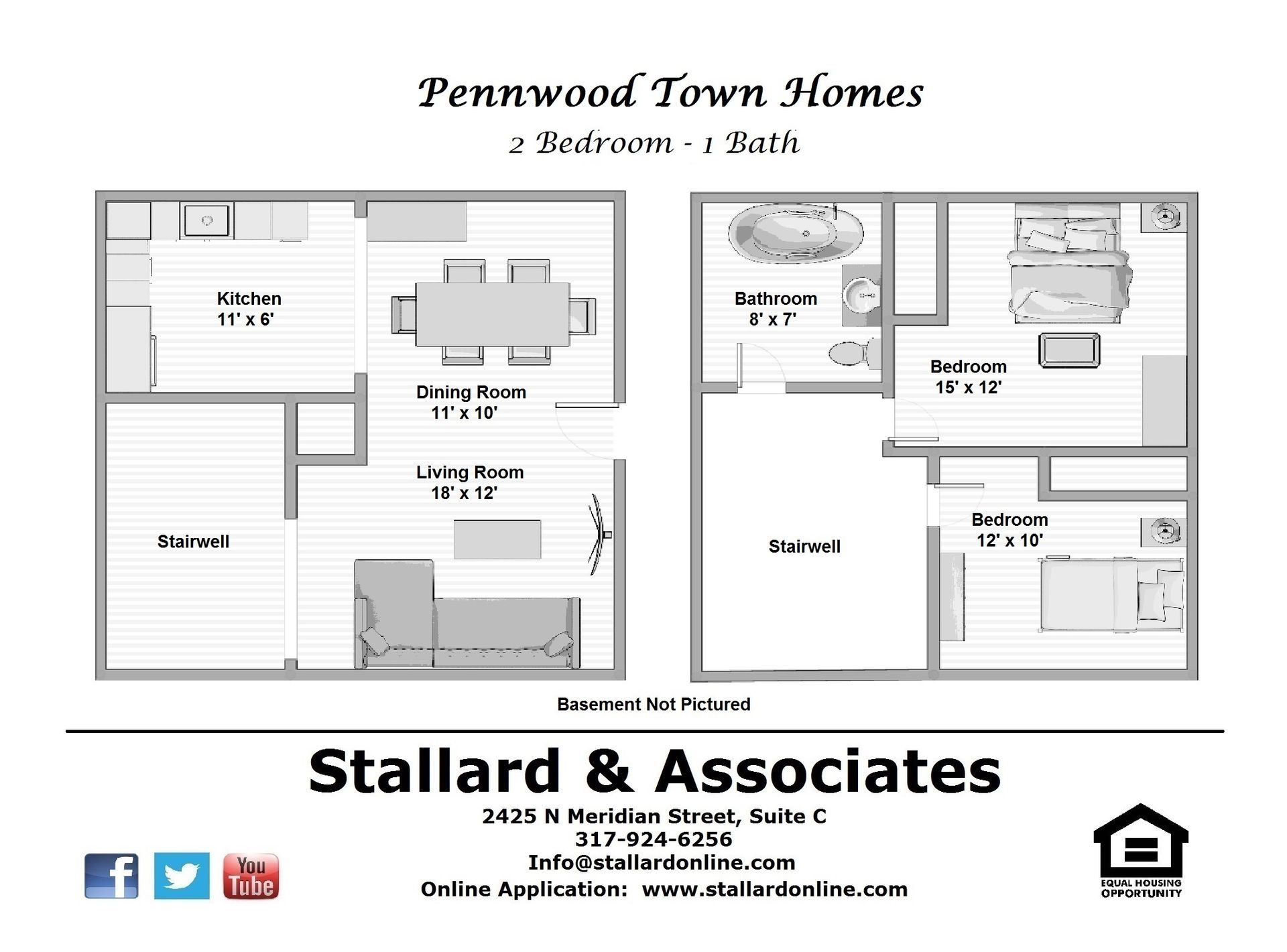 Indianapolis Townhome: 3540 N Pennsylvania Street