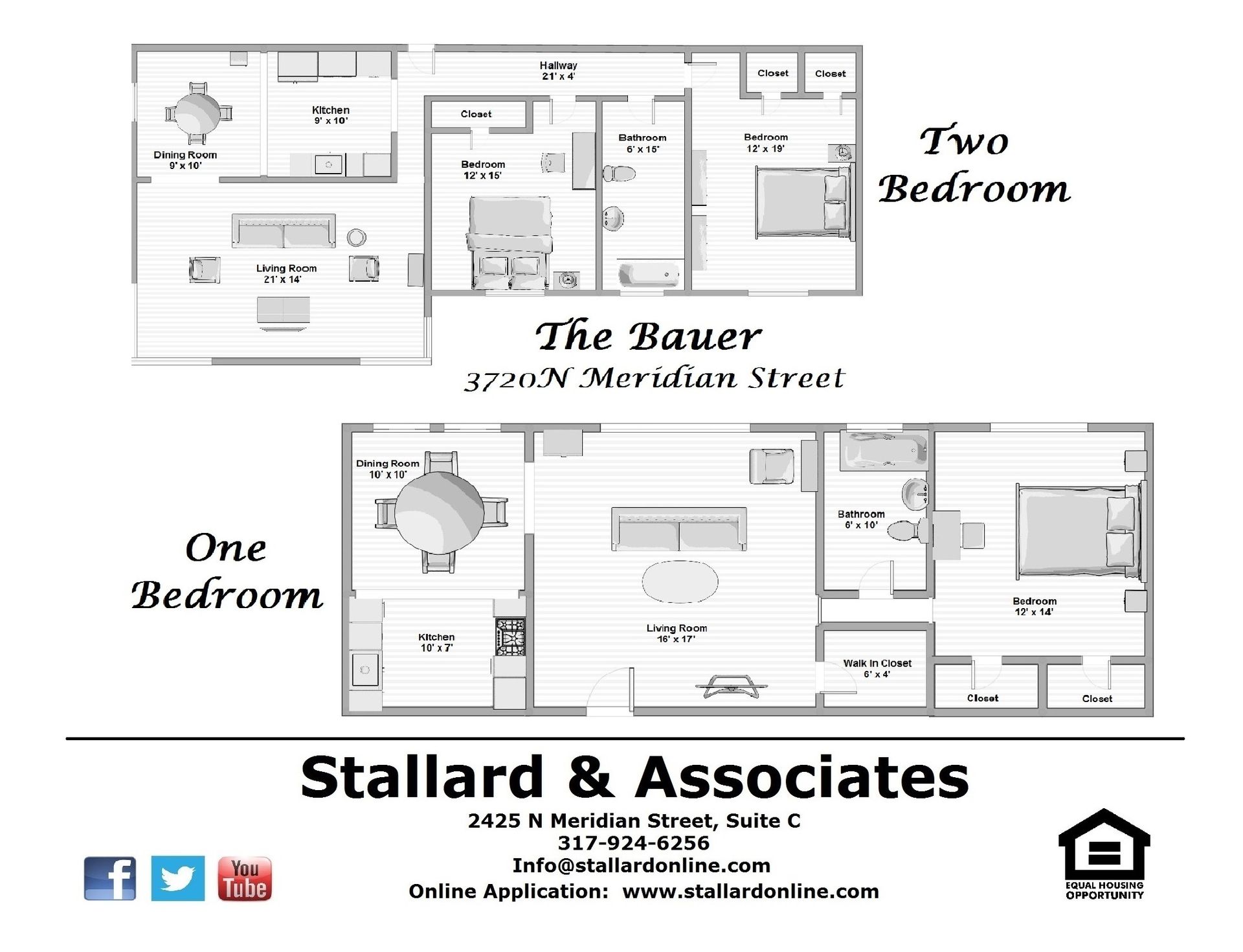 INDIANAPOLIS Apartment: 3720 N. MERIDIAN STREET, BAUER