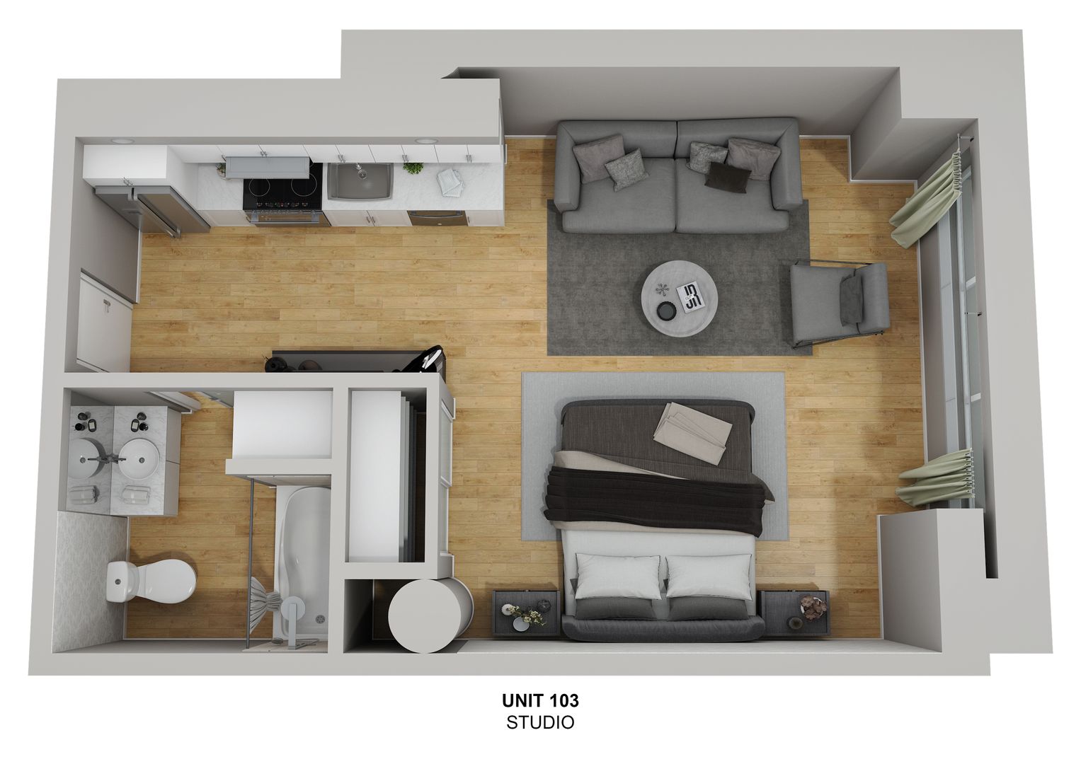 Los Angeles Apartment: 125 West 4th St