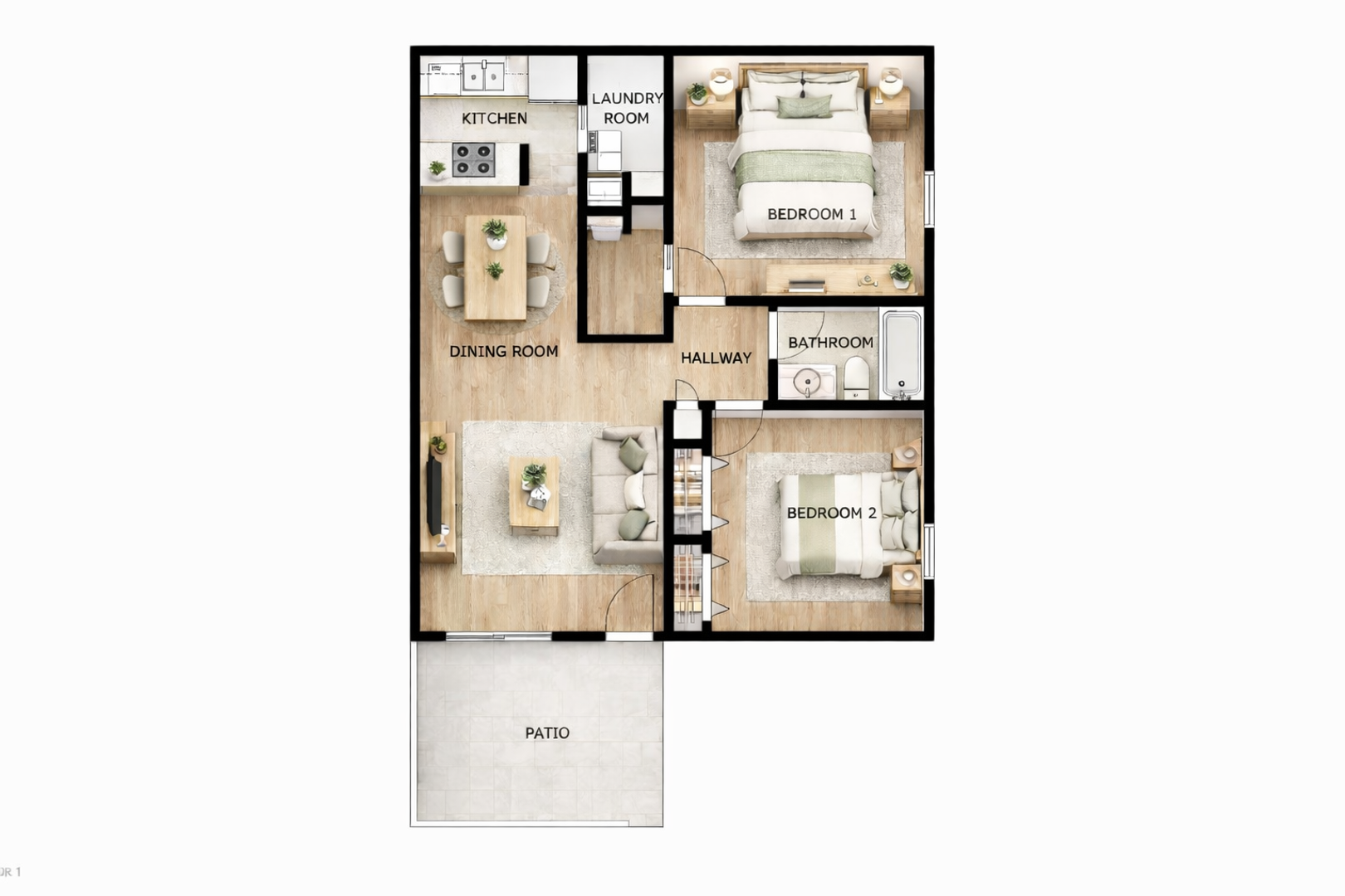 Ocala Apartment: 720 NE 30th Avenue - Apt H