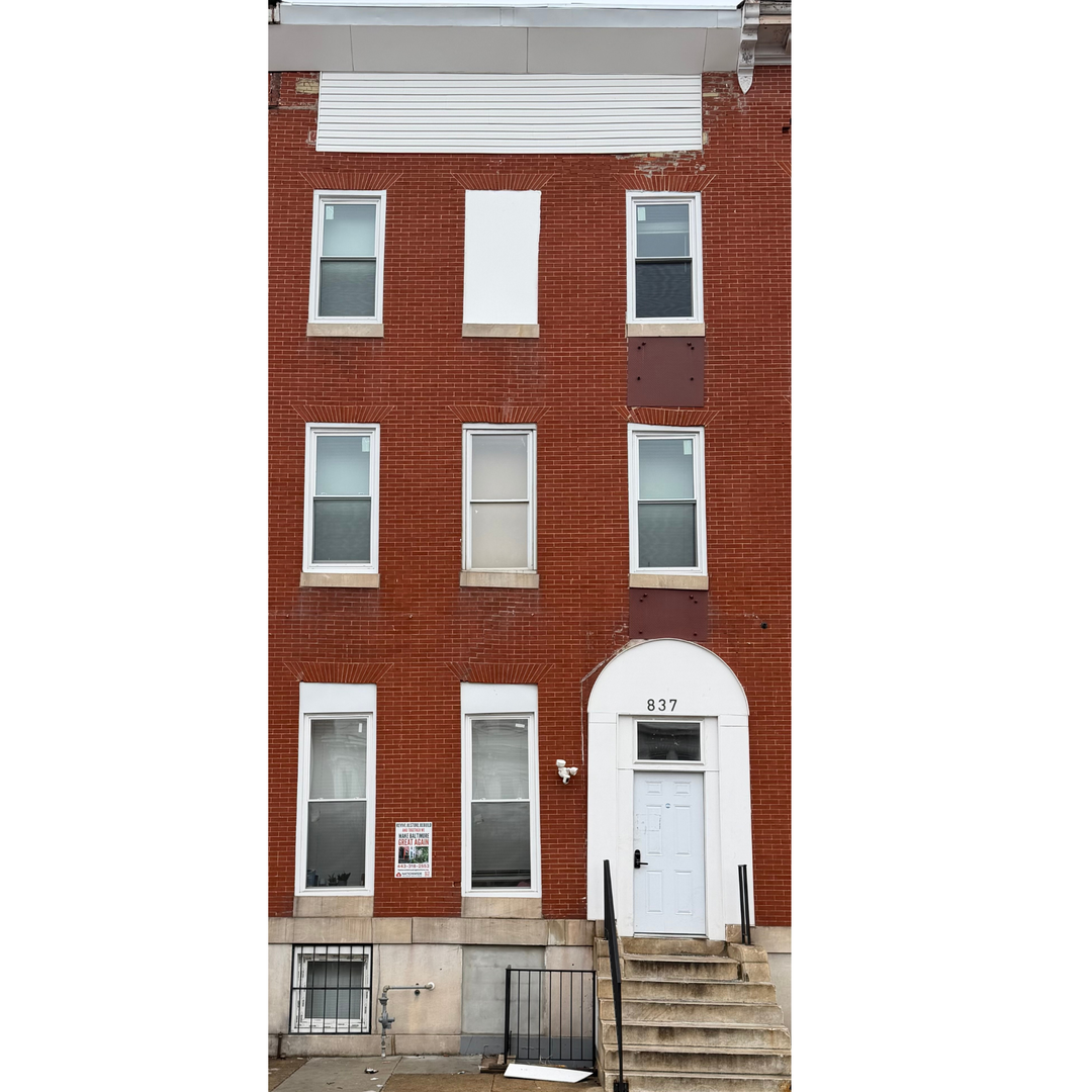 Baltimore Apartment: 837 North Fulton Avenue