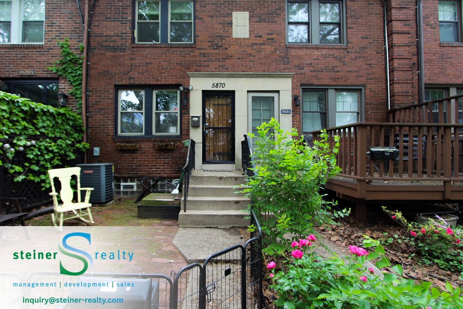 Pittsburgh Apartment: 5864 & 5870 Ellsworth Ave