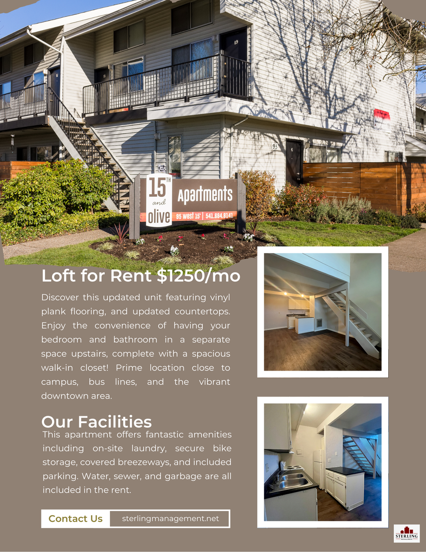 Eugene Apartment: 15th & Olive Apartments