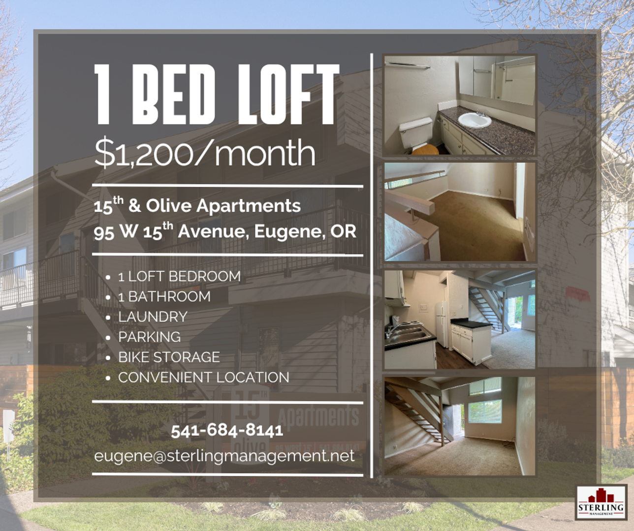 Eugene Apartment: 15th & Olive Apartments