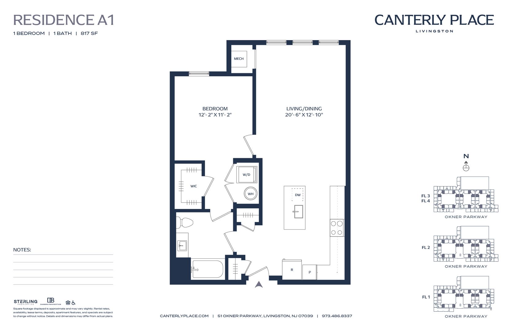 LIVINGSTON Apartment: 51 OKNER PARKWAY