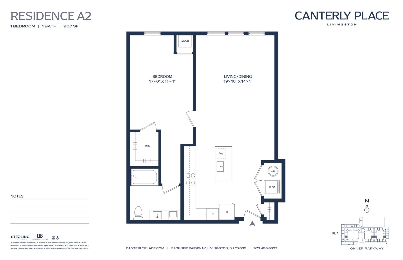 LIVINGSTON Apartment: 51 OKNER PARKWAY