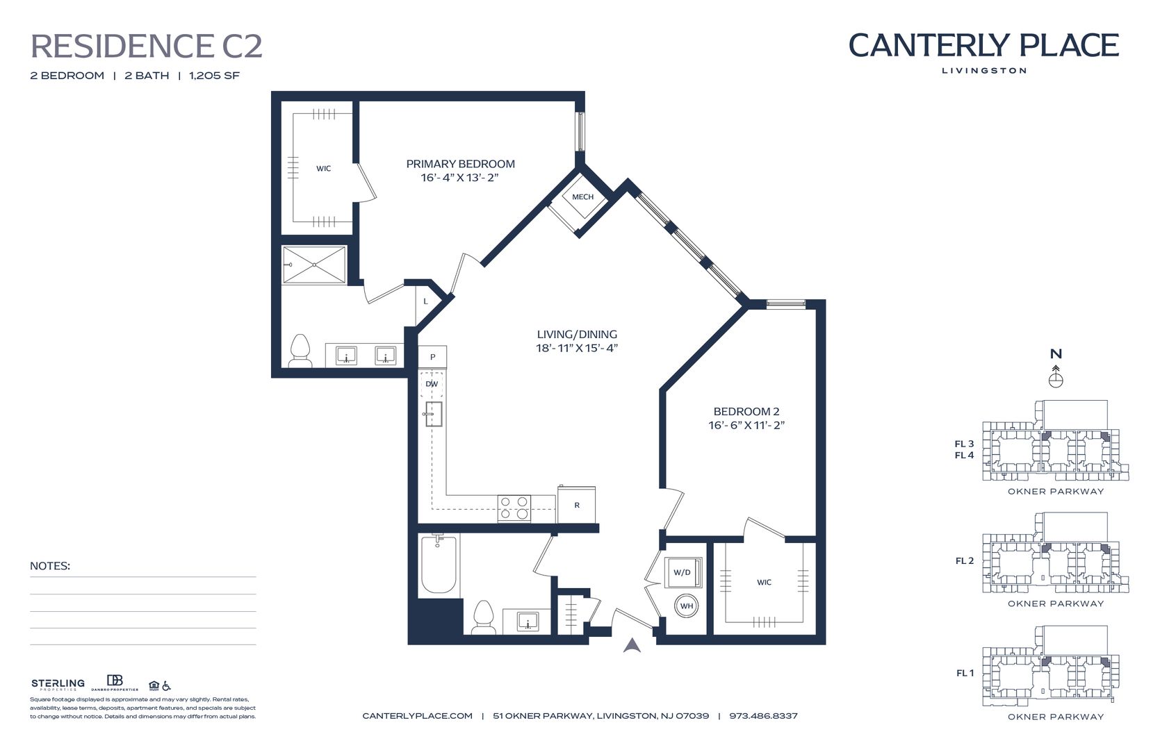 LIVINGSTON Apartment: 51 OKNER PARKWAY
