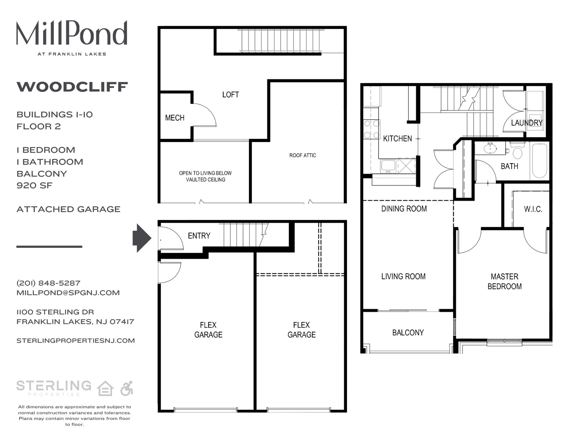 FRANKLIN LAKES Apartment: 1100 STERLING DR