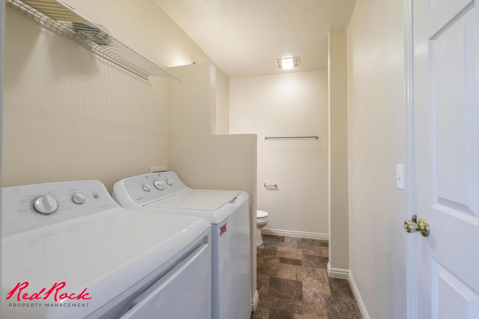 Laundry room at 35 E 600 S #105A