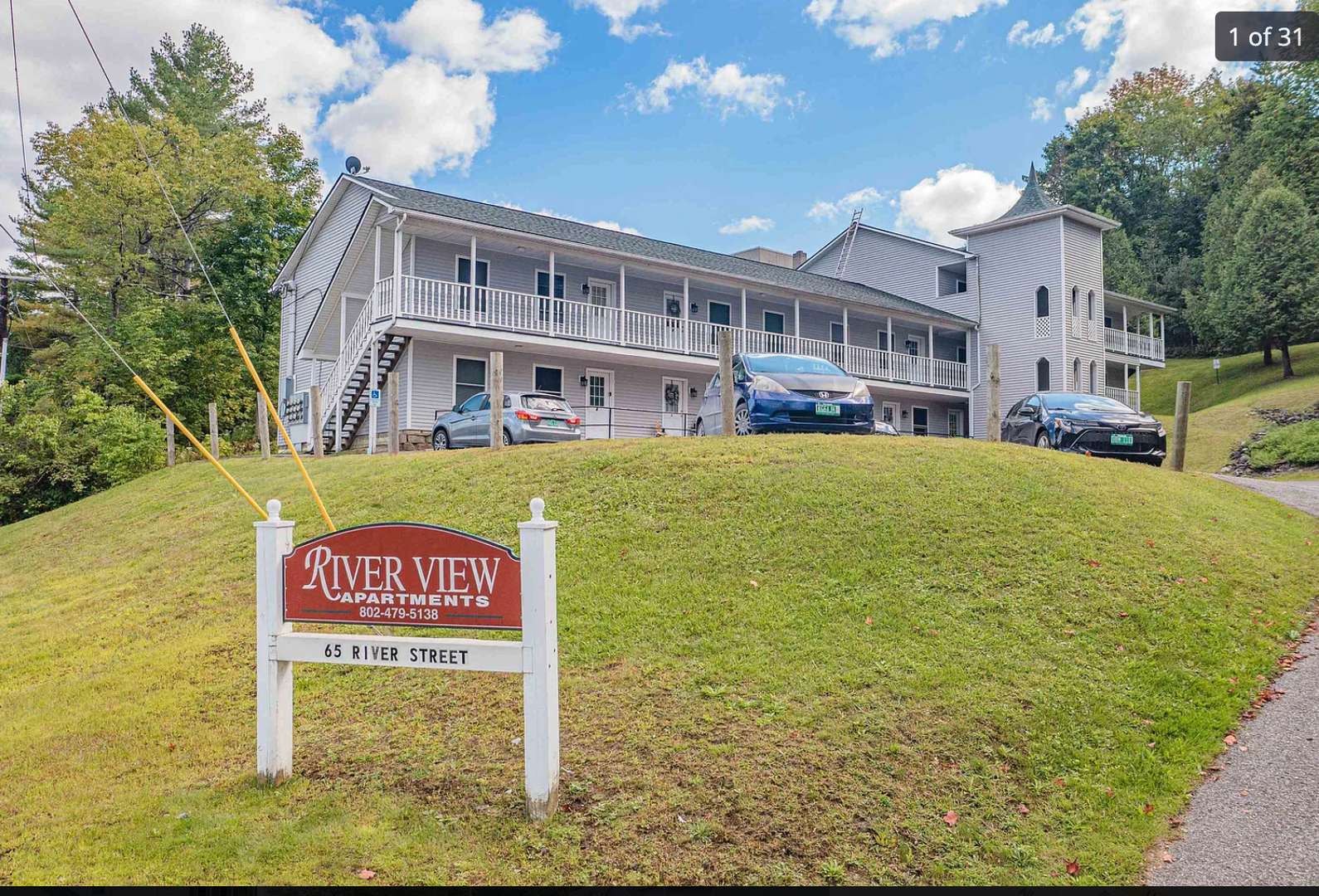Montpelier Apartment: 65 River Street