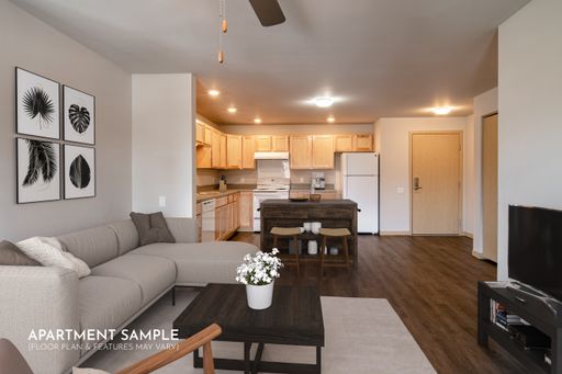 B Floor Plan - 2 Bedroom Income Restricted - Southside – photo 1