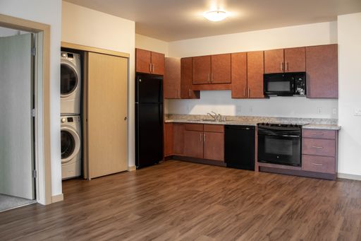 T1 Floor Plan - 2 Bedroom Income Restricted - Downtown – photo 1