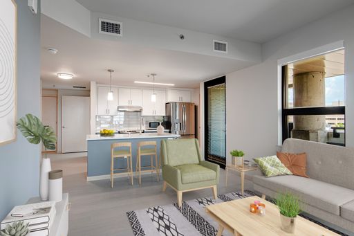Jasmine (ADA) Floor Plan - 2 Bedroom - Downtown – photo 1