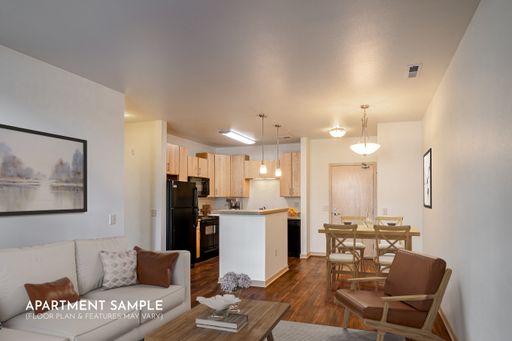 E Floor Plan - 3 Bedroom Income Restricted - Westside – photo 1