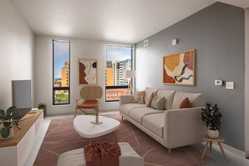 Scarlet Floor Plan - 1 Bedroom - Downtown – photo 1