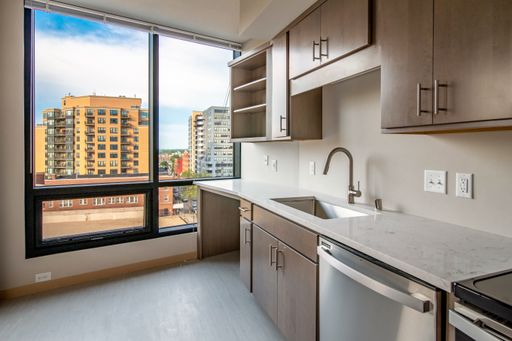 Nickel Floor Plan - Studio Income Restricted - Downtown – photo 1