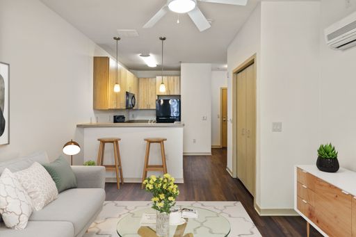 A2 Floor Plan - Studio Income Restricted - Downtown – photo 1
