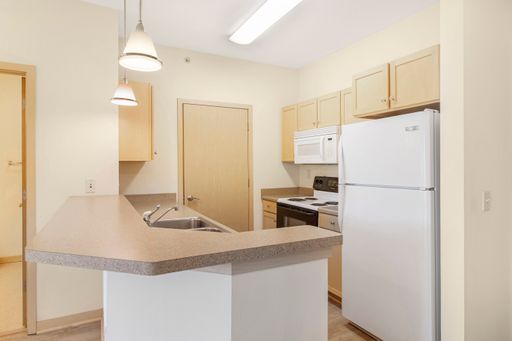H Floor Plan - 1 Bedroom - Downtown – photo 1