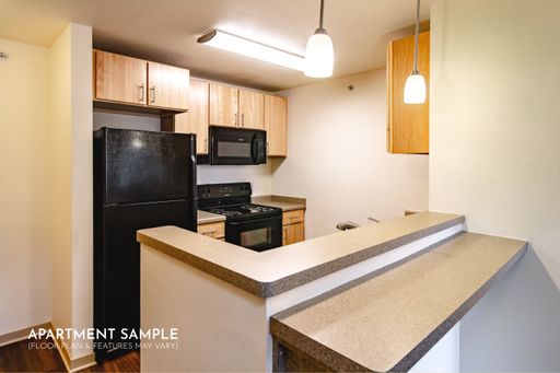 C12 Floor Plan - 2 Bedroom Income Restricted - Downtown – photo 1