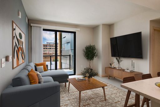 Denim Floor Plan - 1 Bedroom - Downtown – photo 1