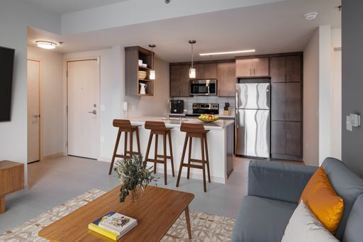 Denim (Large Patio) Floor Plan - 1 Bedroom - Downtown – photo 1